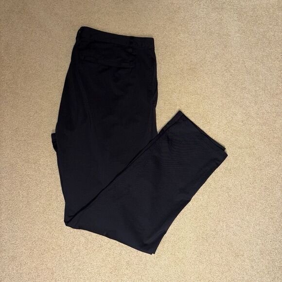 Rhone Commuter Pants Mens 40x32 Straight Black Chino Athletic Casual Performance - Picture 1 of 13